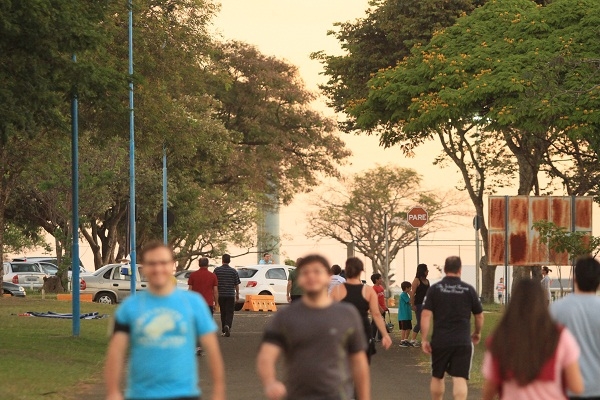 Nas últimas semanas, o tempo seco estava predominando em Franca